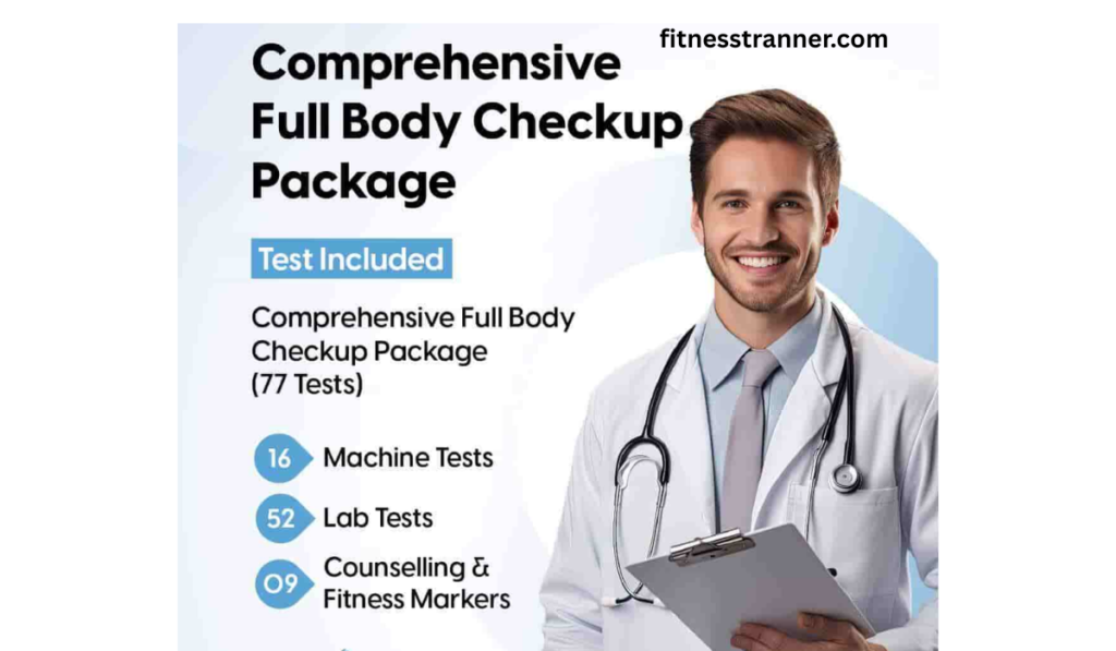 डॉक्टर द्वारा full body checkup की पूरी प्रक्रिया समझाते हुए