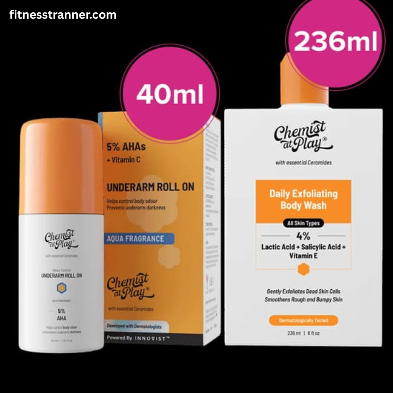 Chemist at Play Body Wash ka istemal karte hue daily body care routine