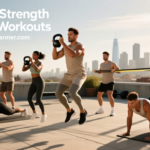 Aerobic strength training Guide workout combining cardio and resistance exercises