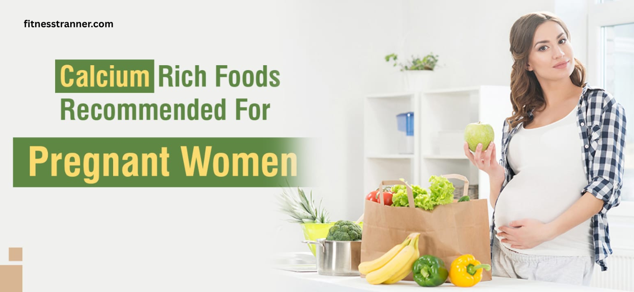 High calcium foods chart showing dairy, seeds, nuts, leafy greens, tofu and fish with calcium values per 100g.