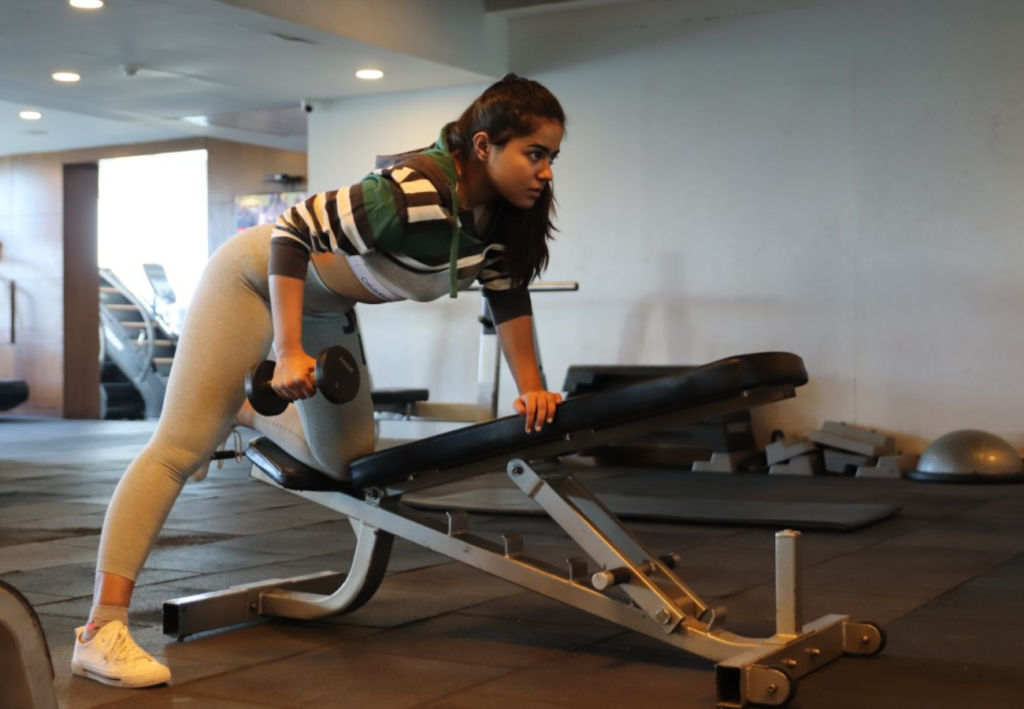 HIIT cardio and strength training session for fat loss