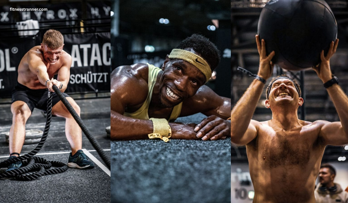 HYROX एक्सरसाइज करते हुए एथलीट – लेटेस्ट फिटनेस ट्रेंड