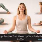 सुबह योग करते हुए व्यक्ति – Morning Yoga Routine