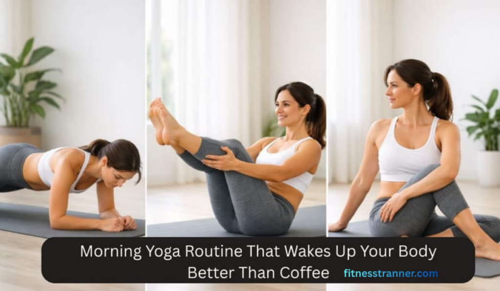 morning yoga benefits, yoga better than coffee, daily yoga routine